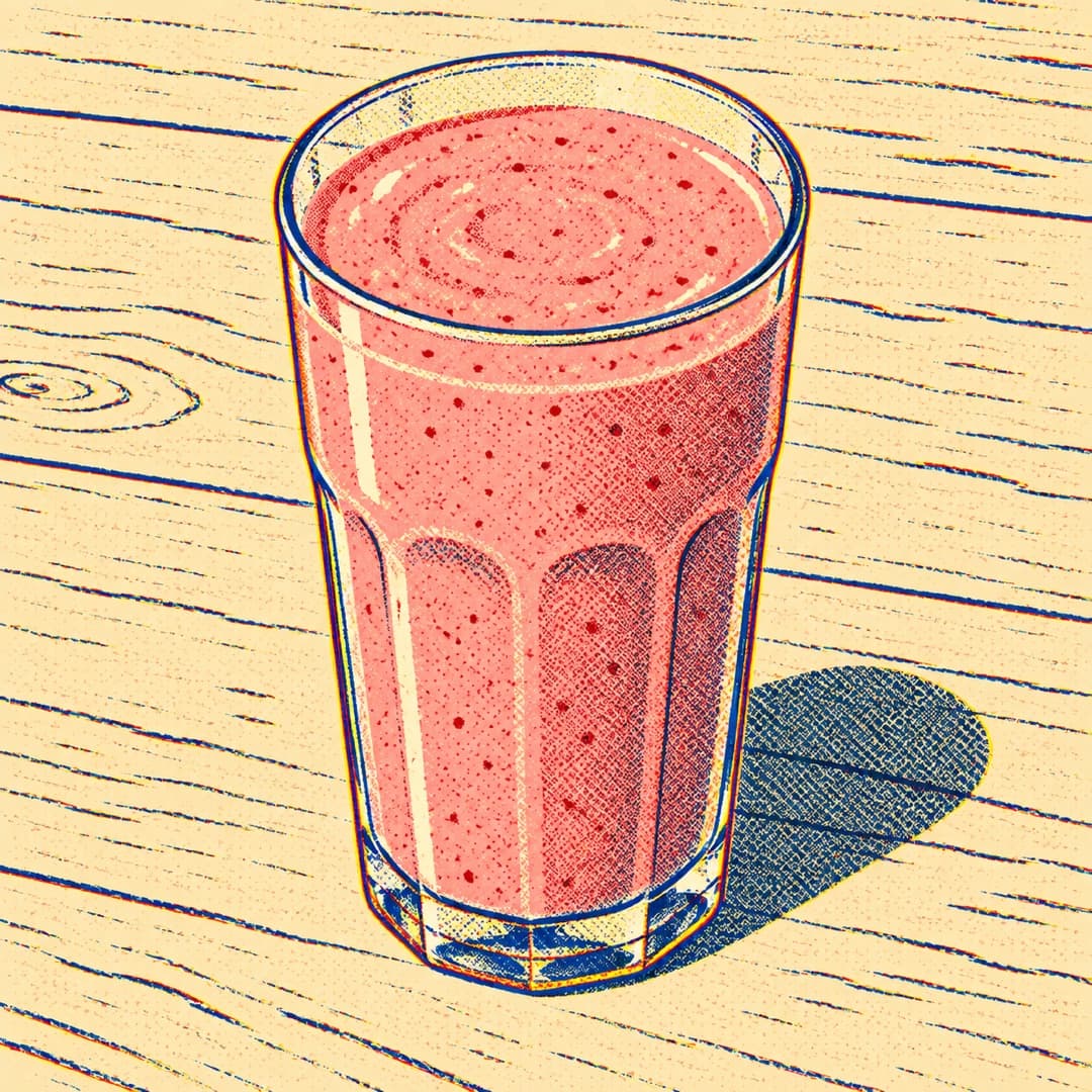 Strawberry-Banana Protein Shake